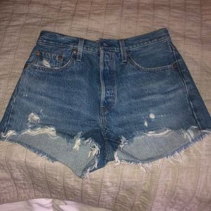 Levi’s 501 denim shorts - Athens wash